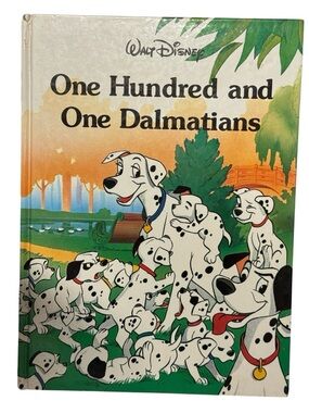 vintage hardcover edition of Walt Disney's One Hundred and One Dalmatians